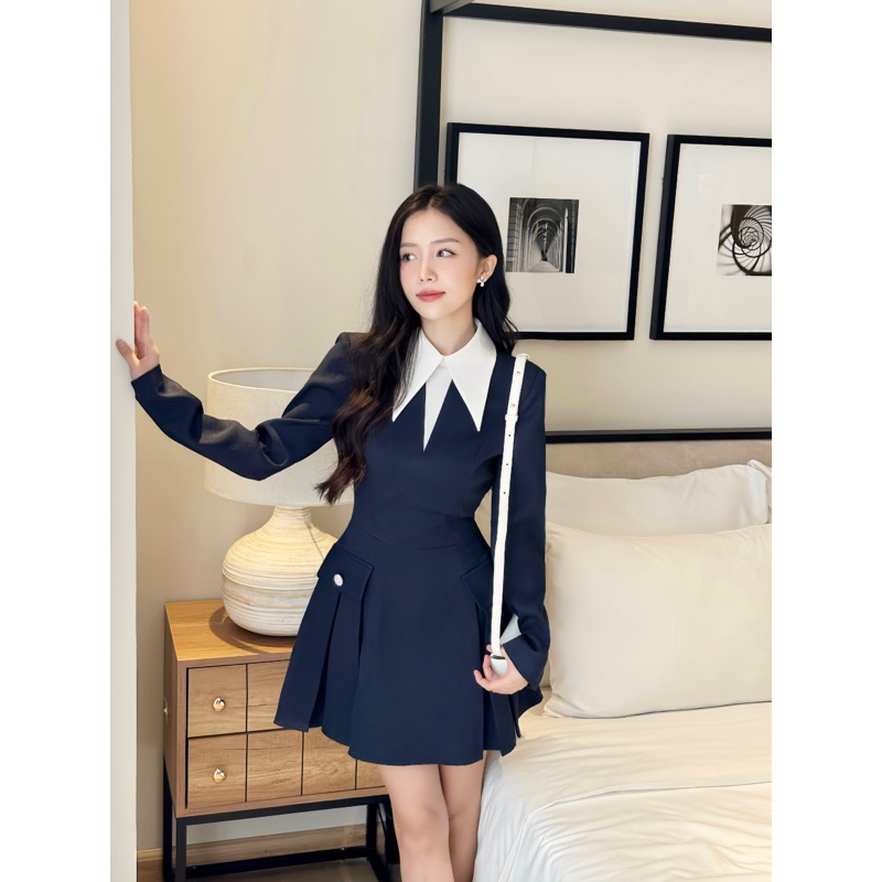 Váy sơ mi Sally - Hàng thiết kế