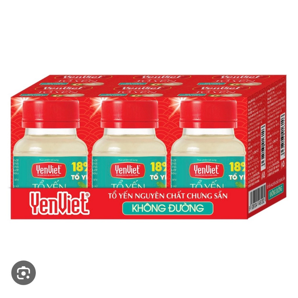 Combo 6 Tổ Yến Nguyên Chất Chưng Sẵn Không Đường Yến Việt 70ml ( 6 lọ x70ml ) - 086
