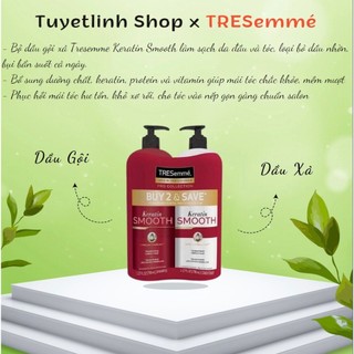 Dầu Gội - Dầu Xả TRESemmé Used By Professionals 828ml - 1.15L (USA)