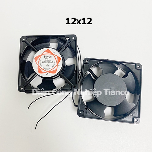 Quạt thông gió quạt hút tủ điện sắt 120x120 380VAC 220VAC 24VDC
