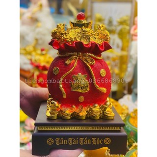 Túi tiền phong thủy tài lộc cao 33cm