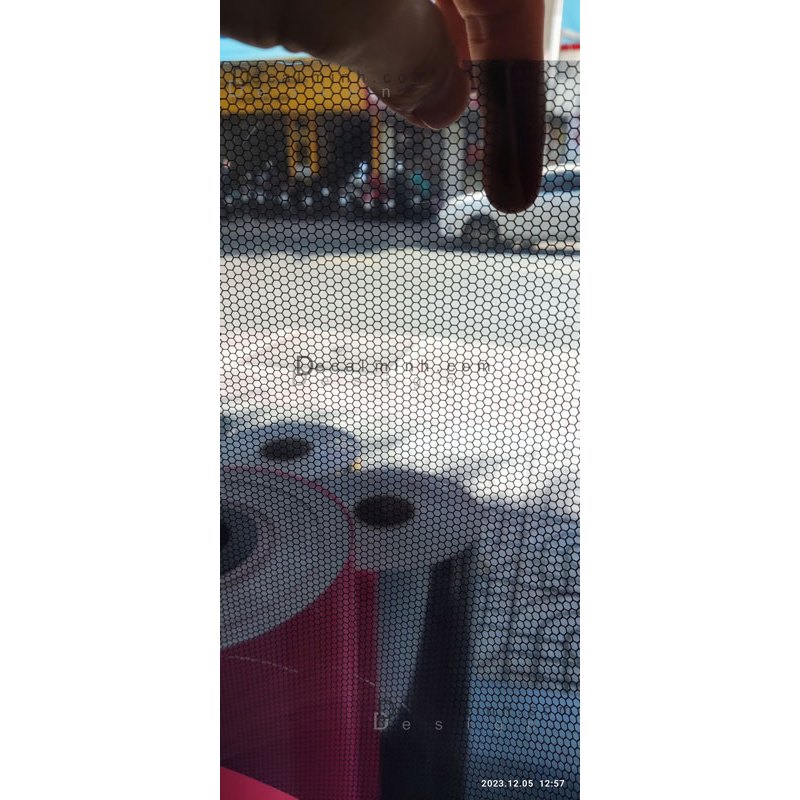 Decal Dán Hình Tổ Ong Tiatn 7 Màu Trang Trí Đèn Đuôi Xe Hơi 50*30cm