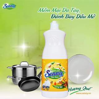 Nước rửa chén Senny hương Quế 750gr