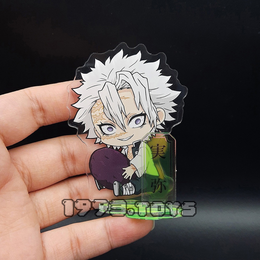 Standee mô hình nhân vật Kimetsu no Yaiba - Bell House Gyugyutto Acrylic Figure Vol 2 - Shinazugawa Sanemi
