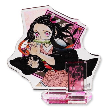 Standee mô hình nhân vật Kimetsu no Yaiba - Jump Shop, Kawahara - Acrylic Figure Collection Vol 1 - Nezuko Kamado