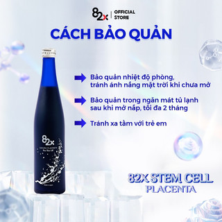 [MẪU MỚI 22023] 82X STEM CELL PLAENTA SAKURA - COLLAGEN SAKURA NHẬT B