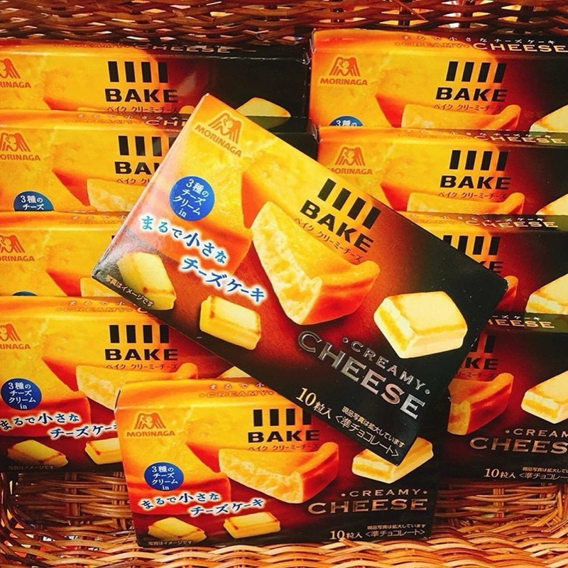 Bánh Phô mai nướng/ Cheese Bake MORINAGA nội địa Nhật