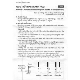 Que thử thai Alisa Traphaco