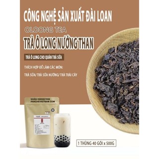 Trà olong Gongcha 500gr pha trà sữa