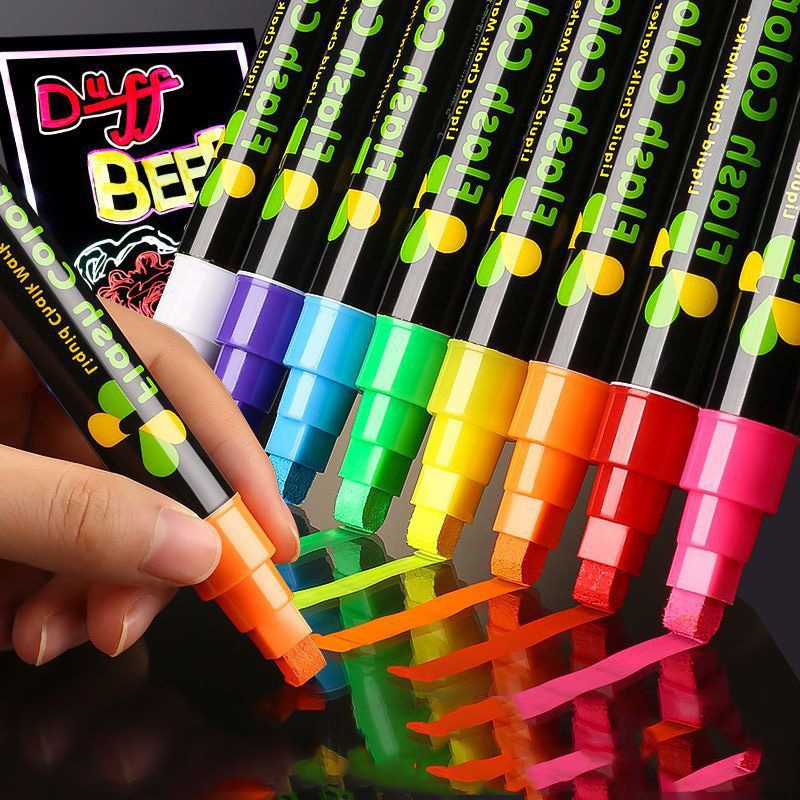 Bút Huỳnh Quang, Bút Dạ Quang, Bút Viết Bảng Led Flash Color SQ
