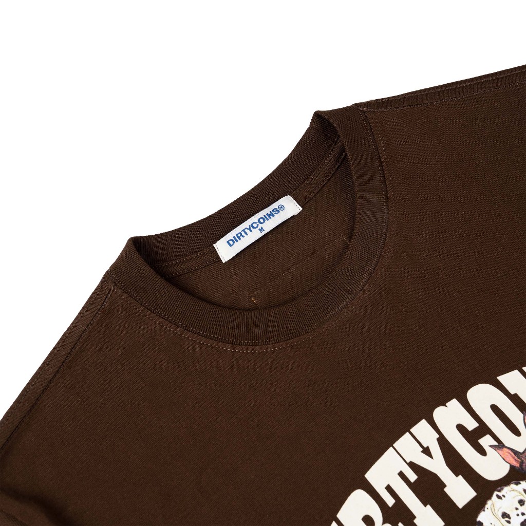 Áo Thun DirtyCoins Puppies Regular T-shirt - Brown