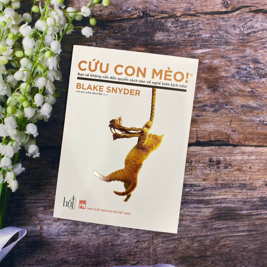 Sách - Cứu Con Mèo! - Bạn Sẽ Không Cần Quyển Sách Nào Về Biên Kịch Nữa!