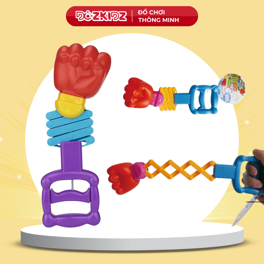 Đồ chơi giải trí quả đấm lò xo vui nhộn bóp tay cho bé - Dozkidz