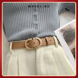 Thắt lưng nữ DN19 dây nịt nữ bản 2.8 dây da PU kiểu mới phong cách Hàn Quốc