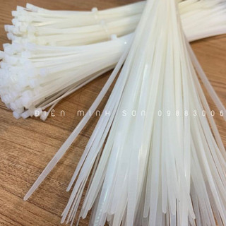 Dây lạt nhựa cỡ lớn 8x500mm túi 100c, dây thít jingda