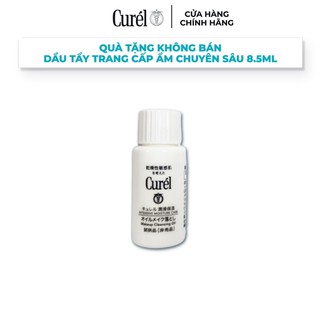 Quà tặng không bán - dầu tẩy trang curél cấp ẩm chuyên sâu 8.5ml