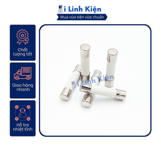 Cầu chì sứ 2a 6x30mm túi 10 con.