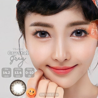 Kính Áp Tròng Tinteye Lens TE-062 Xám Pha Lê