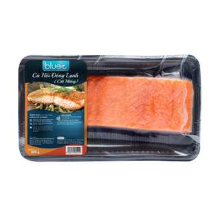 Cá hồi đông lạnh cắt miếng Blue 200g xuất xứ Nauy