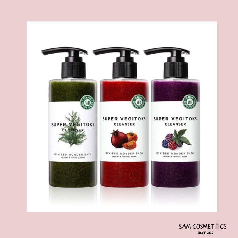 Sữa rửa mặt super vegitok cleanser- SAM Cosmetics