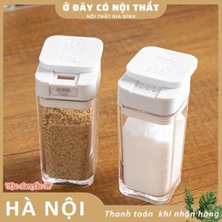 Lọ Đựng Gia Vị Hũ Đựng Gia Vị Muối Tiêu Lọ Gia Vị Nhựa Có Nắp Đậy Chắc Chắn