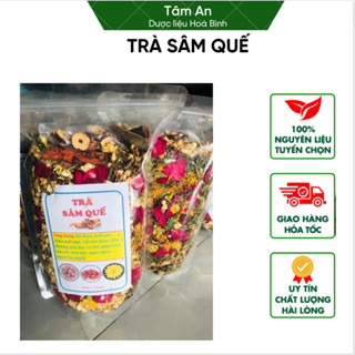 [GÍA BÁN SỈ]TRÀ SÂM QUẾ DƯỠNG NHAN HÀNG LOẠI 1, ĐẸP, THƠM, KHÔ, SẠCH MÁT GIAN, NGỦ NGON