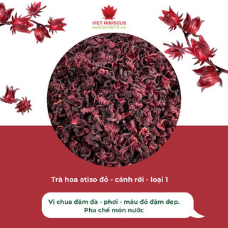 Trà atiso đỏ (Hibiscus, Bụp giấm) 100gr đã lựa sạch - hàng Việt Nam
