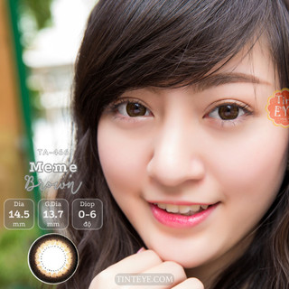 Kính Áp Tròng Tinteye Lens TA-466 Nâu Ren Thiên Thần