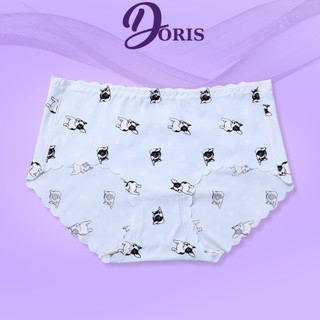 Quần lót cotton co dãn thoáng mát họa tiết siêu dễ thương DORIS - 012