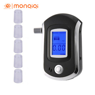 Máy đo nồng độ cồn at6000 màn hình lcd kèm 5 ống ngậmthổi