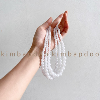 Vòng cổ ngọc trai cho bé, Vòng tay, Khuyên tai, Túi ngọc trai nhân tạo cho bé phối đồ xinh xắn (Phối áo Bà ba, Áo Dài)