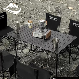 Bàn dã ngoại xếp gọn Picnic du lịch gấp gọn Chất liệu kim loại dày dặn