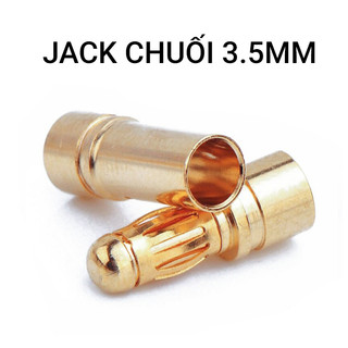 Jack / Giắc chuối 3.5mm cho tàu, xe, máy bay điều khiển từ xa