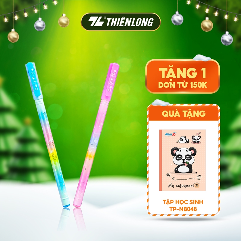 Combo 5/10/20 Bút gel Smooth Flowing Gel Ink Thiên Long Điểm 10 TP-GEL039