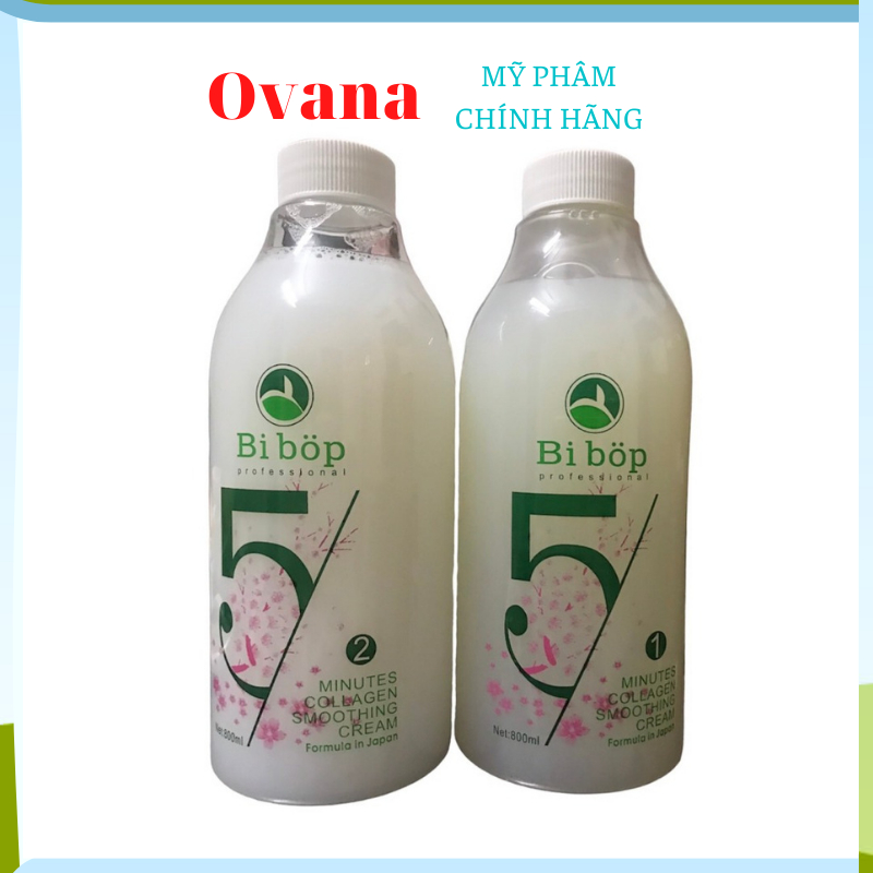 Thuốc uốn lạnh nam nữ Nhật Bản 800ml - Thuốc uốn tóc tại nhà sóng căng không cần nhiệt Ovana Store
