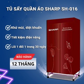 Tủ sấy quần áo Sharp SH-016 Corisu Thái Lan làm khô nhanh khử mùi diệt khuẩn tiết kiệm điện năng bảo hành 12 tháng