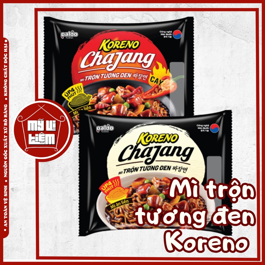 Mì Trộn Tương Đen Paldo Koreno Chajang (gói 78g) ngon mê ly - Mỹ Vị Tiệm