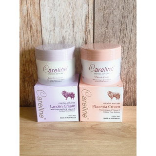 Kem Dưỡng Da Nhau Thai Cừu Lanolin Cream Careline Úc 100ml