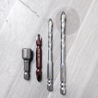 Combo Mũi Khoan Đa Năng 6/8 + Vít Tôn