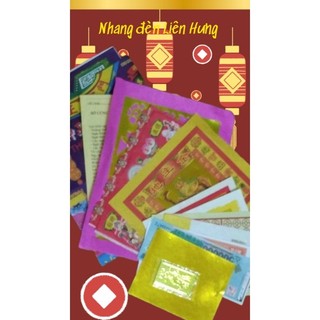 1 bộ giấy cúng Thổ Địa-Đất Đai Vương Trạch