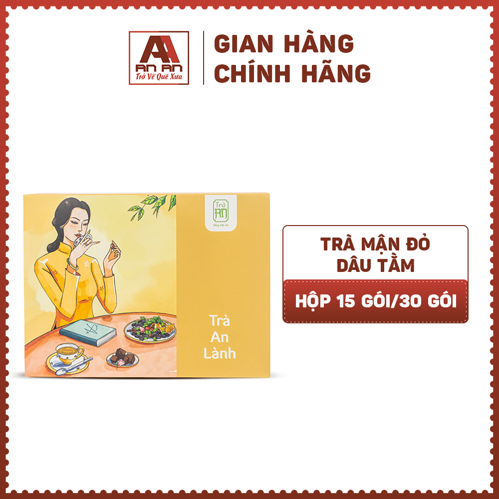 Trà mận đỏ dâu tằm Trà An mát lạnh cho mùa hè