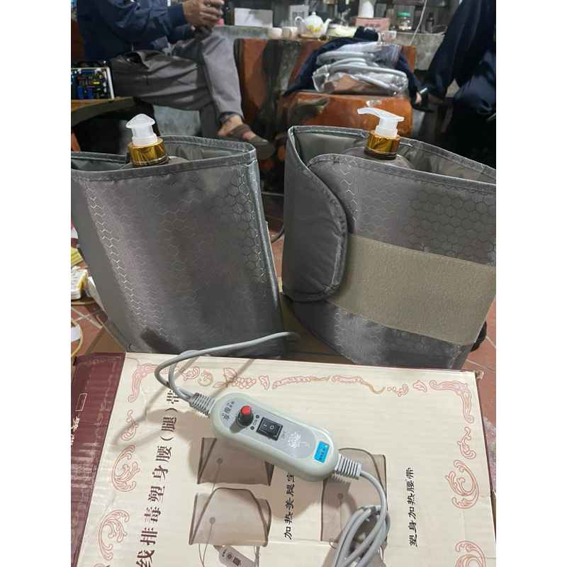 Đai quấn nóng giảm béo  ,Đai giảm béo massage 3 cấp độ