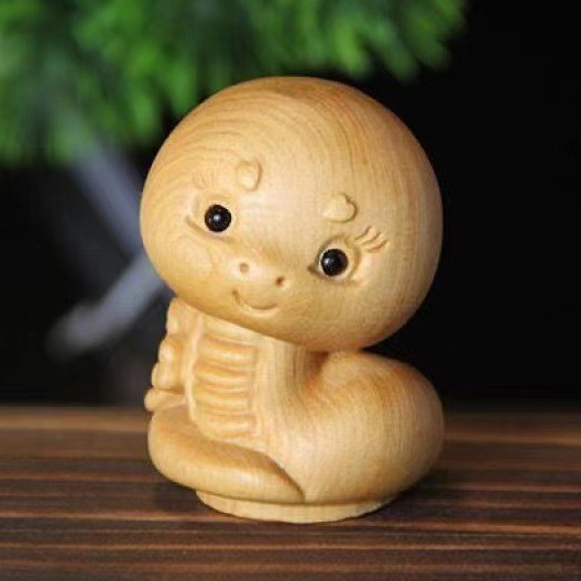 Mô hình tượng 12 con giáp Gỗ đàn Hương RAP Tượng Chibi Linh vật Trang Trí Bàn Làm Việc,nhà cửa,ô tô, Quà Tặng