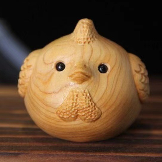 Mô hình tượng 12 con giáp Gỗ đàn Hương RAP Tượng Chibi Linh vật Trang Trí Bàn Làm Việc,nhà cửa,ô tô, Quà Tặng