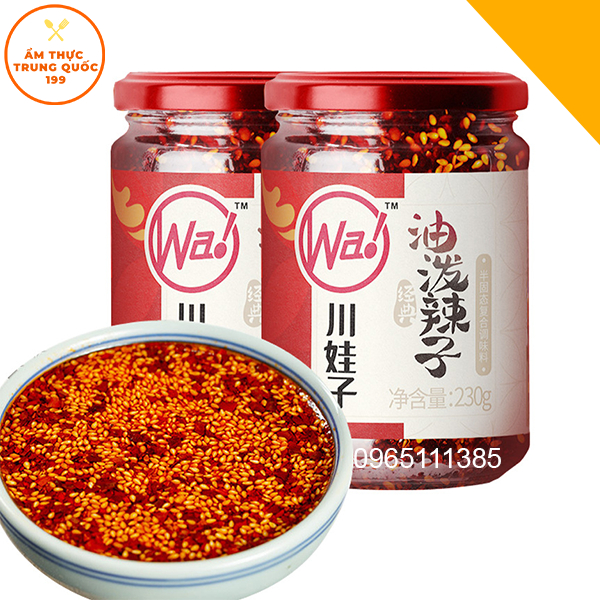 Ớt Đỏ Wa 235g - Sốt Ớt Cay Ngon