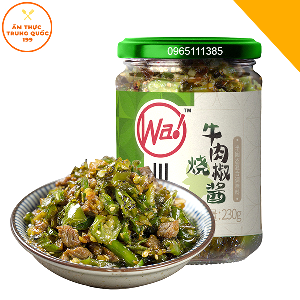 Sốt Ớt WA 235g Đủ Vị - Sốt Ớt Hồ Nam