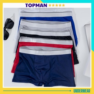Quần lót nam trơn ,quần sịp nam thun lạnh co dãn 4 chiều-TOPMAN