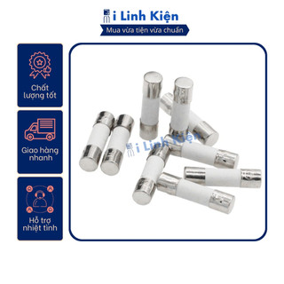 Cầu chì sứ 6a 6x30mm túi 10 con.