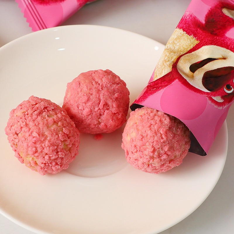 Bánh oreo nhân kem gấu Dâu Lotso siêu hot cho bé - 112gr | Ăn vặt trẻ em ngon rẻ