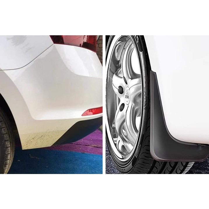 Chắn bùn 4 bánh xe Subaru Forester 2019-2023 có logo dập nổi